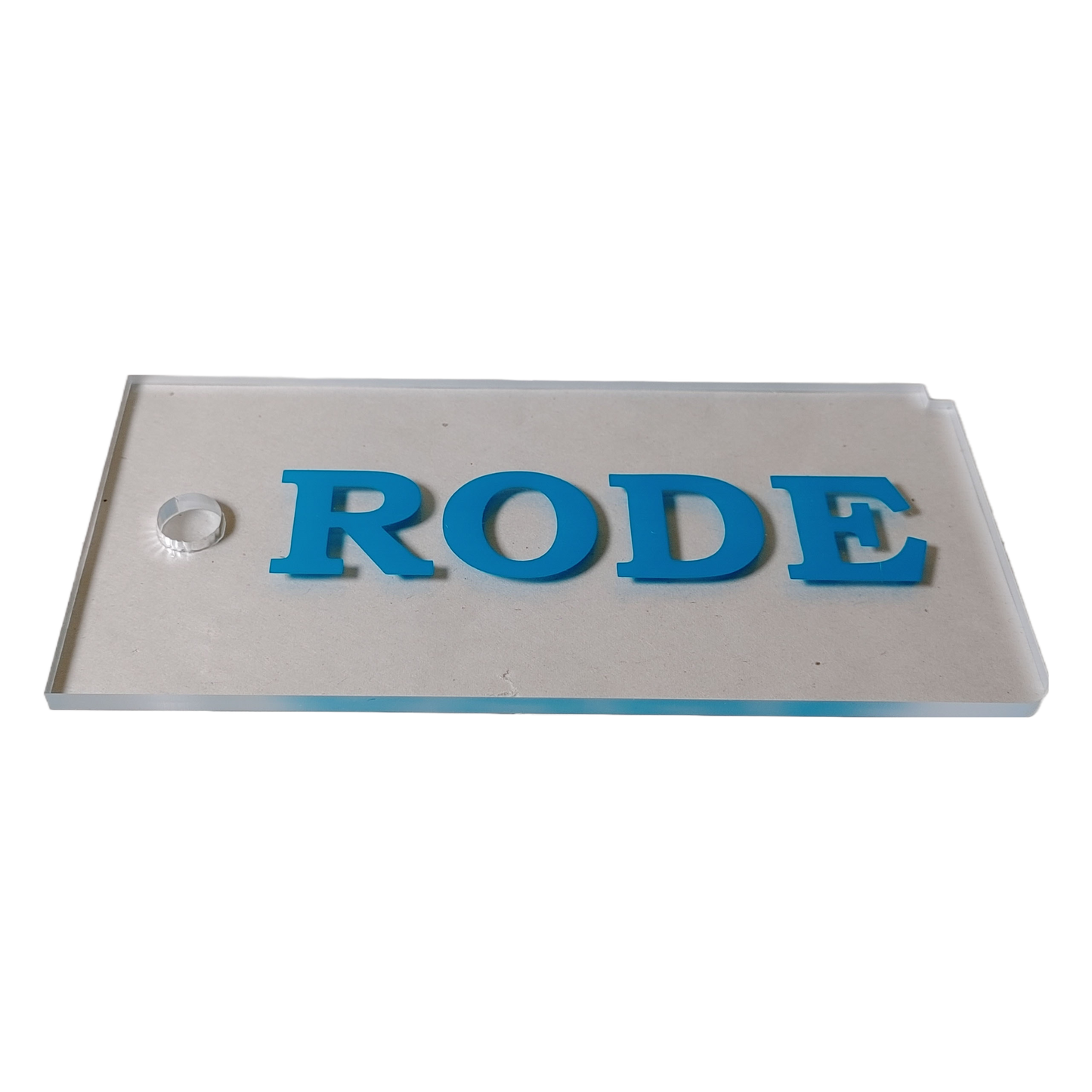 Rode 3mm Plexiglass scraper|Rode 4mm Plexiglass scraper