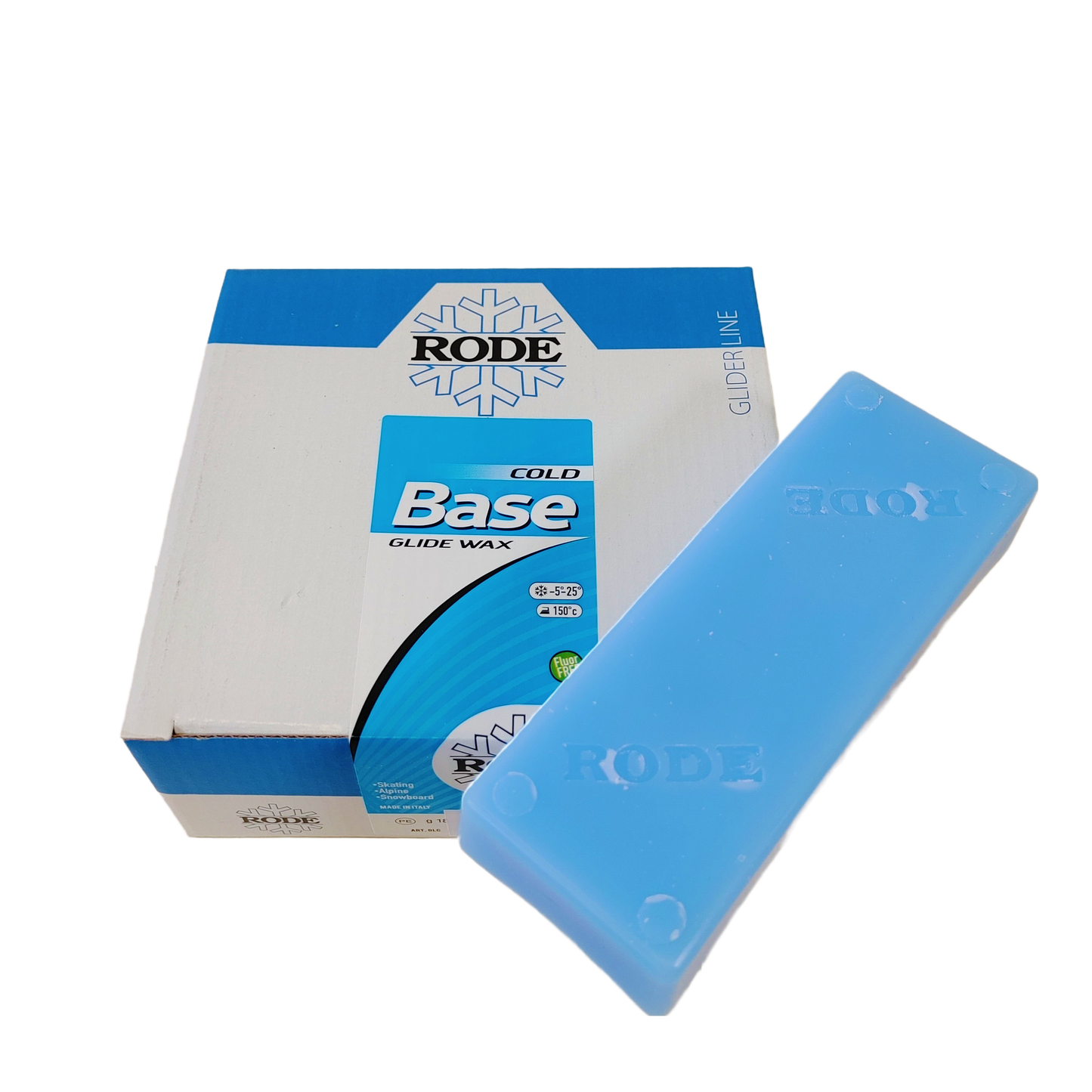 A product picture of the Rode Base Glider Cold Melt Wax