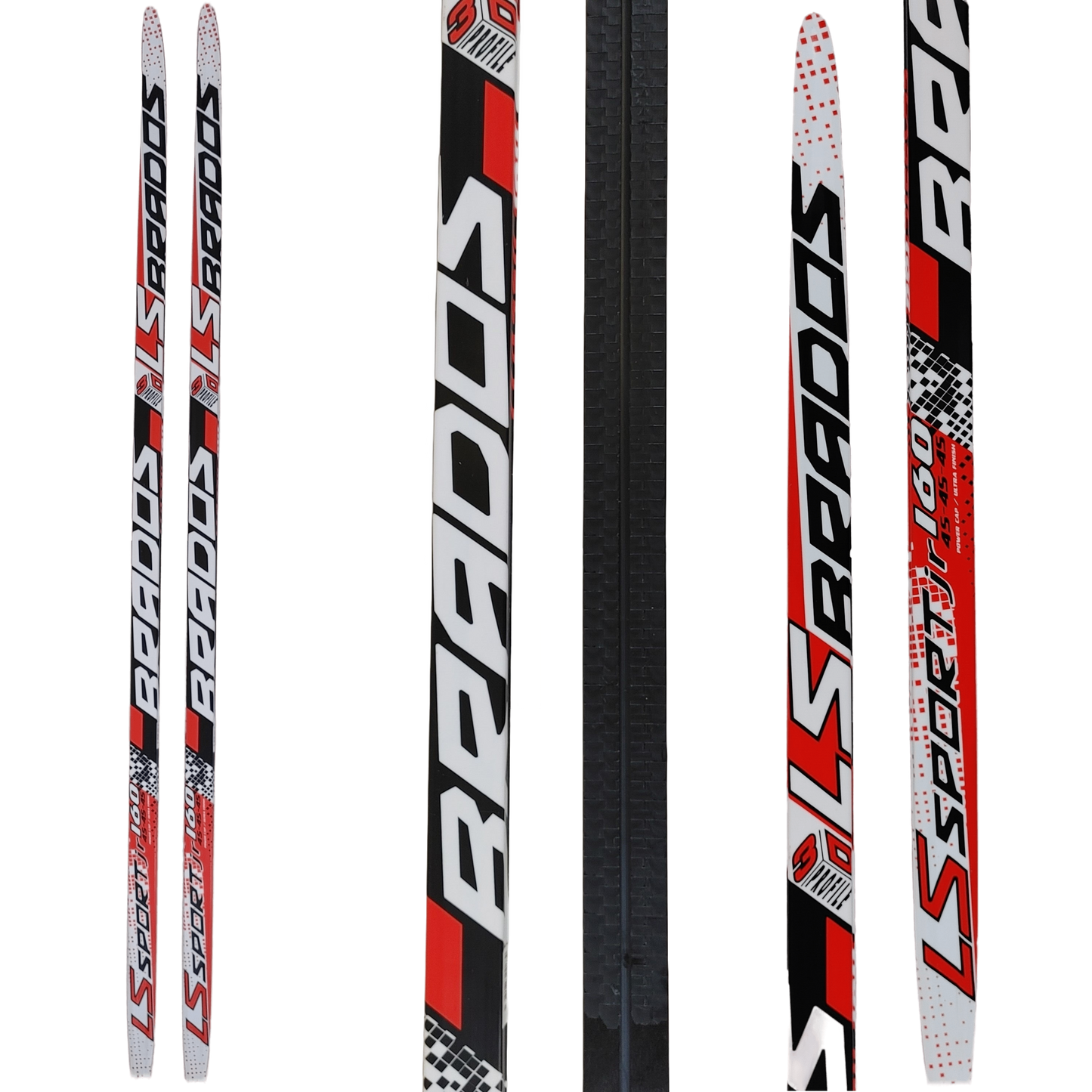 A product picture of the STC Brados Fishscale Junior Cross-Country Skis