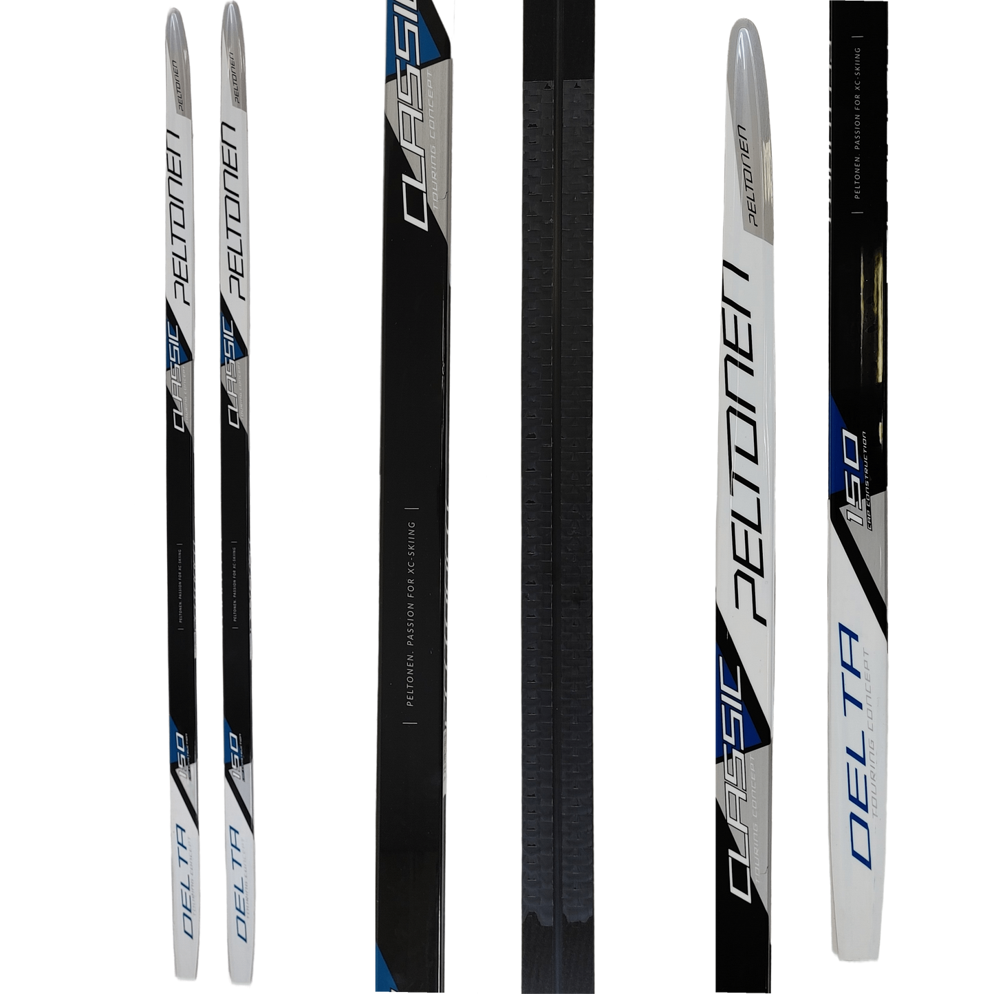 A product picture of the Peltonen Delta Step Classic Skis CLEARANCE