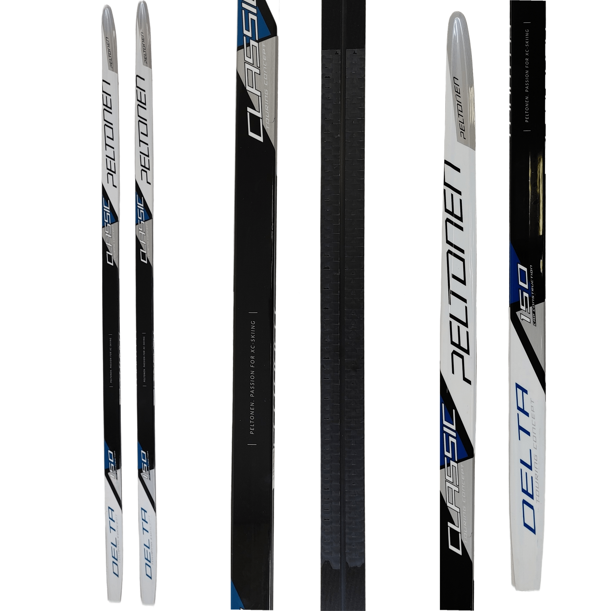 A product picture of the Peltonen Delta Step Classic Skis CLEARANCE