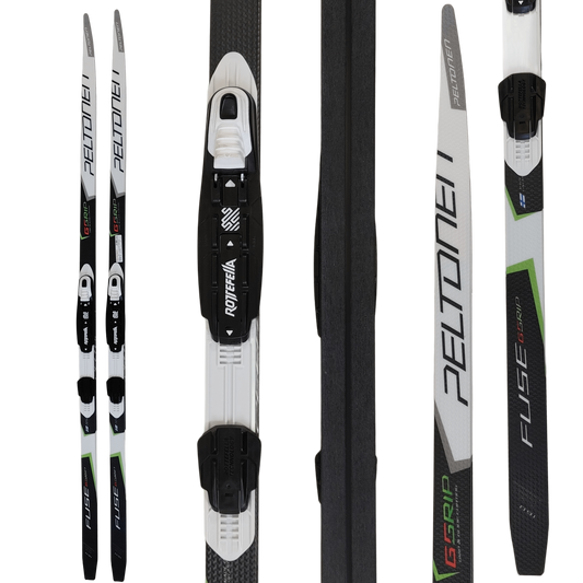 A product picture of the Peltonen G-Grip FUSE Classic Skis & Rottefella BASIC NNN Binding CLEARANCE