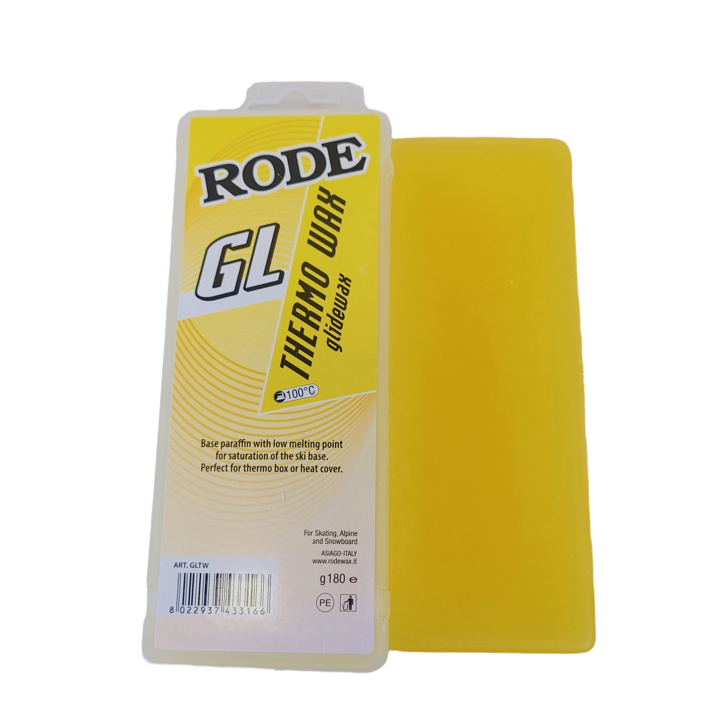 A product picture of the Rode GL Thermo Melt Wax
