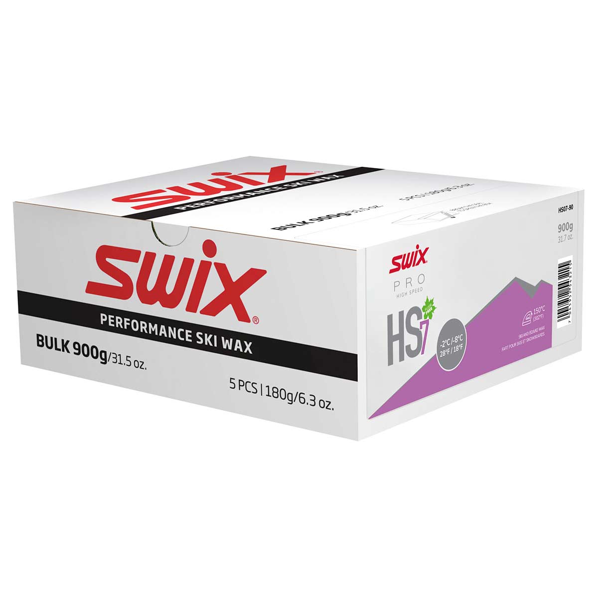 A product picture of the Swix HS7 Violet, Melt Glider -2°C/-8°C