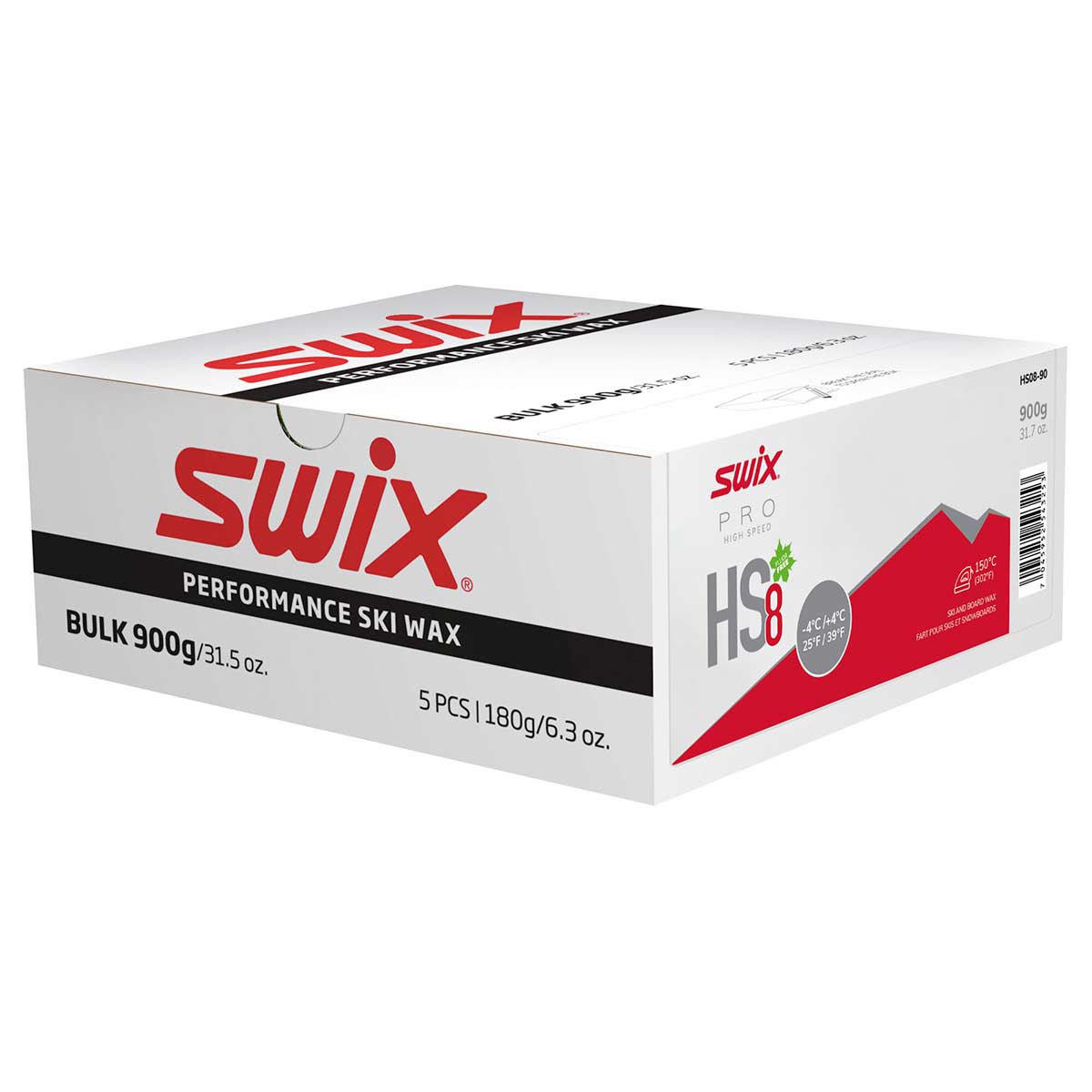 A product picture of the Swix HS8 Red, Melt Glider -4°C/+4°C