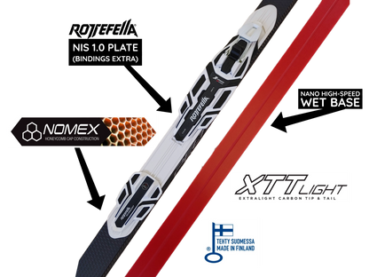 Peltonen INFRA X WET/KLISTER Classic Skis
