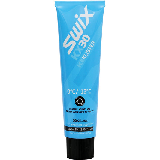A product picture of the Swix KX30 Ice Klister Blue 0°C/-12°C