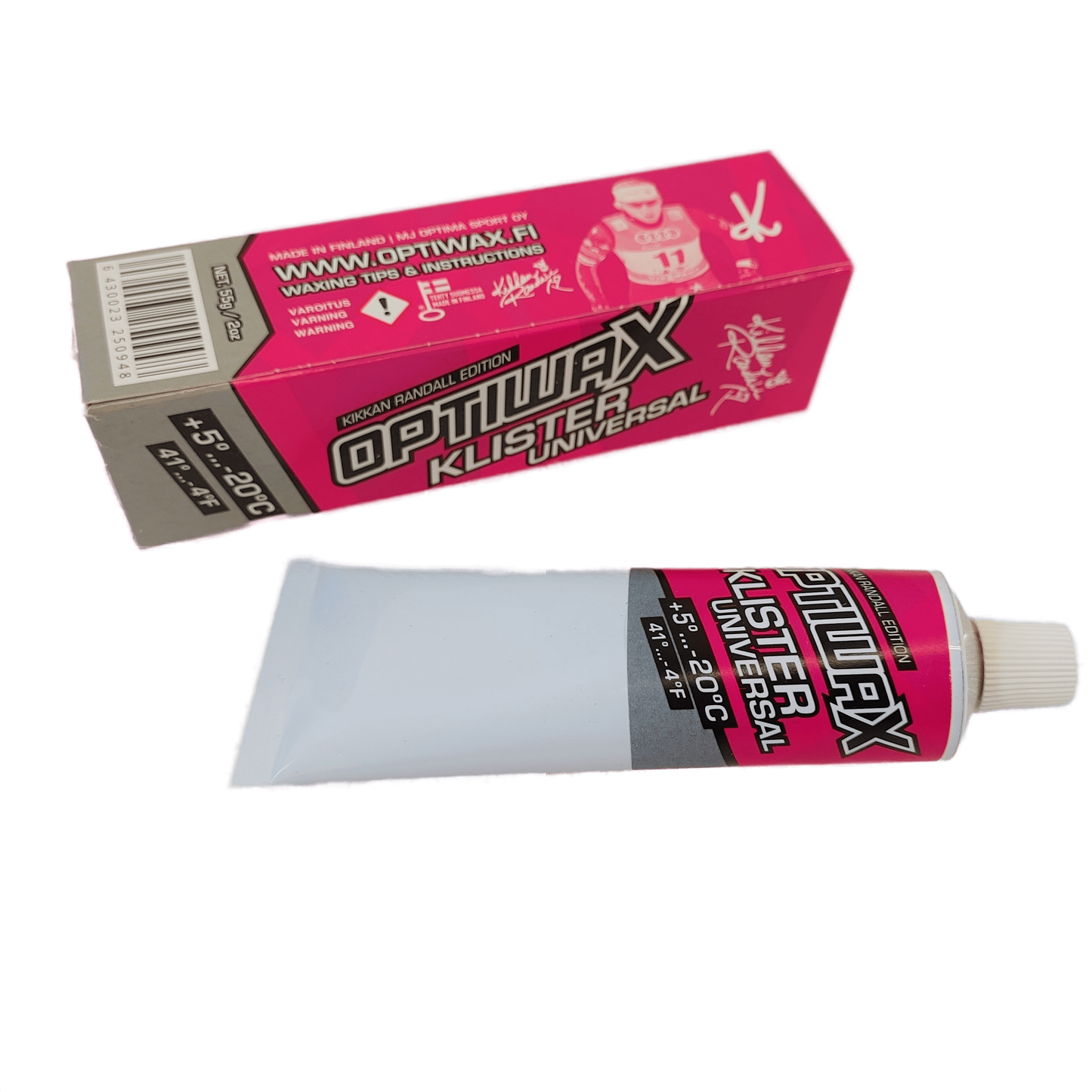 A product picture of the Optiwax Klister Universal Kikkan