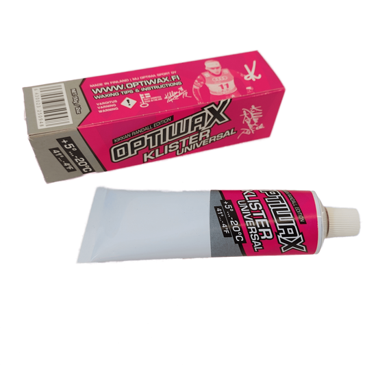 A product picture of the Optiwax Klister Universal Kikkan