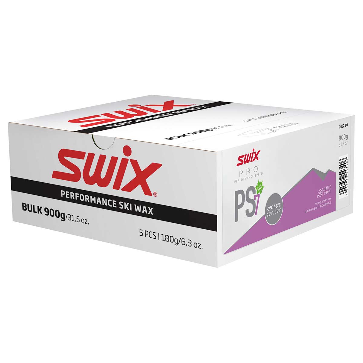 A product picture of the Swix PS7 Violet, Melt Glider -2°C/-8°C
