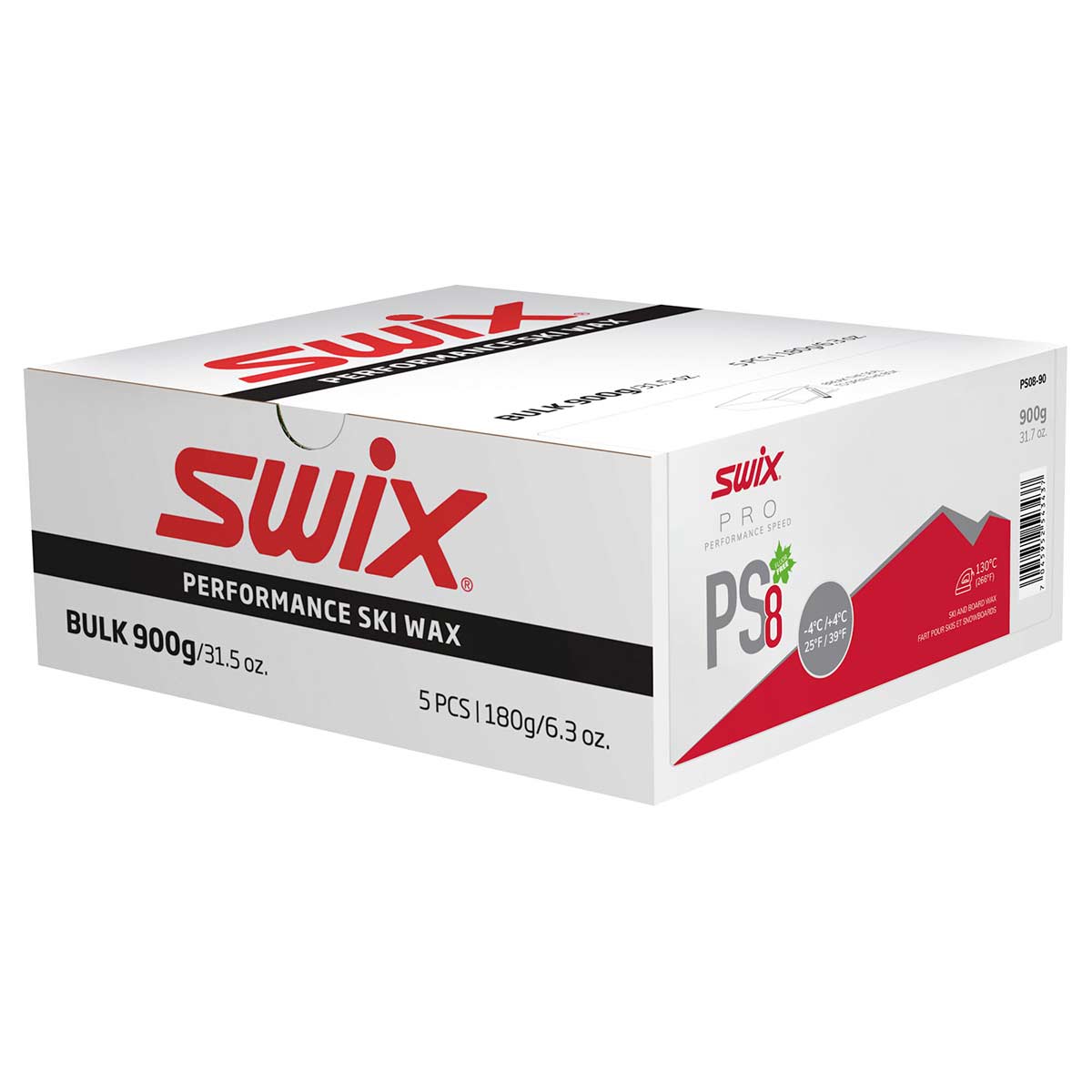 A product picture of the Swix PS8 Red, Melt Glider -4°C/+4°C