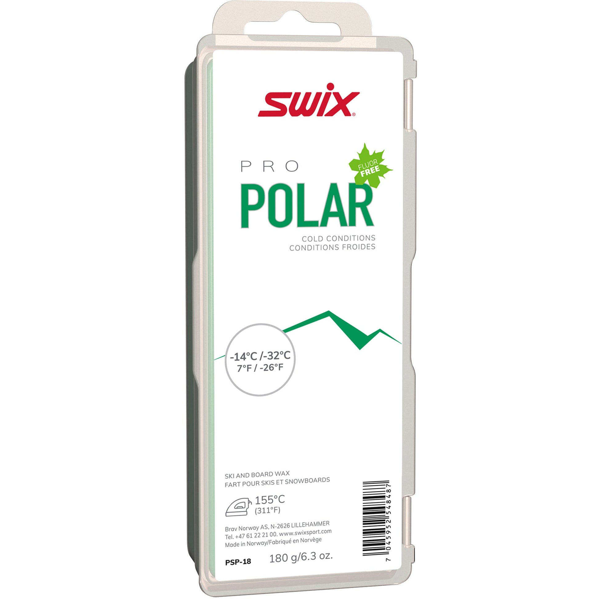 A product picture of the Swix PS Polar, Melt Glider -14°C/-32°C