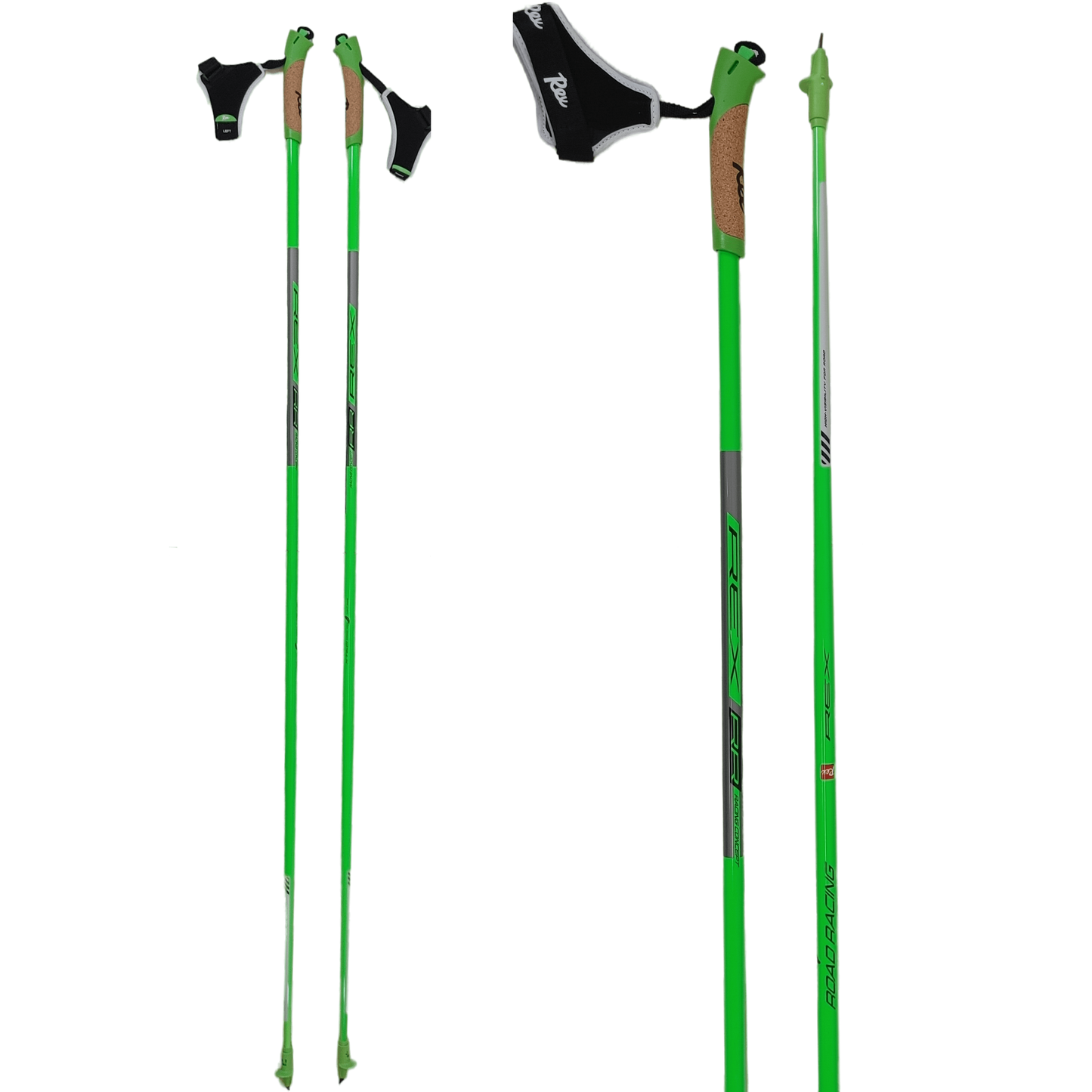A product picture of the Rex Poles Road Racing Rollerski Poles