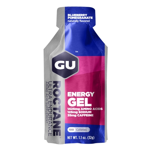 A product picture of the Gu Energy Roctane Blueberry Pomegranate | 32g