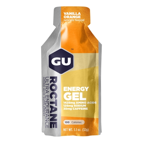 A product picture of the Gu Energy Roctane Vanilla Orange | 32g