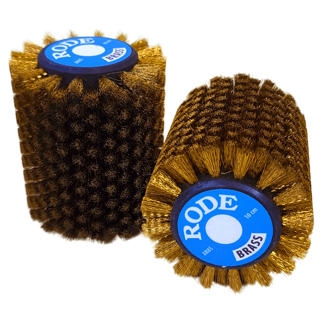 A product picture of the Rode Brass Roto Brush