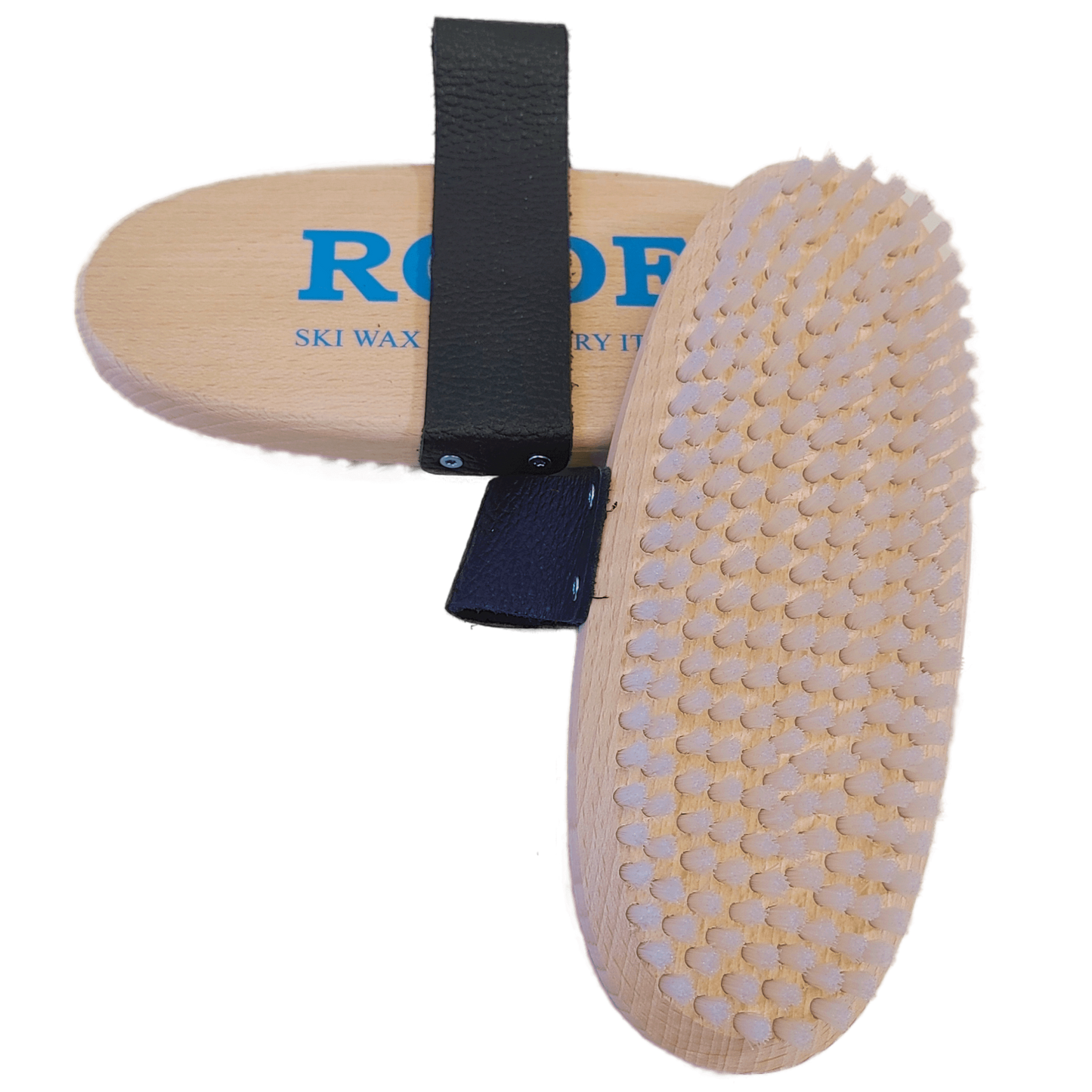 A product picture of the Rode Hard Nylon Oval Handbrush