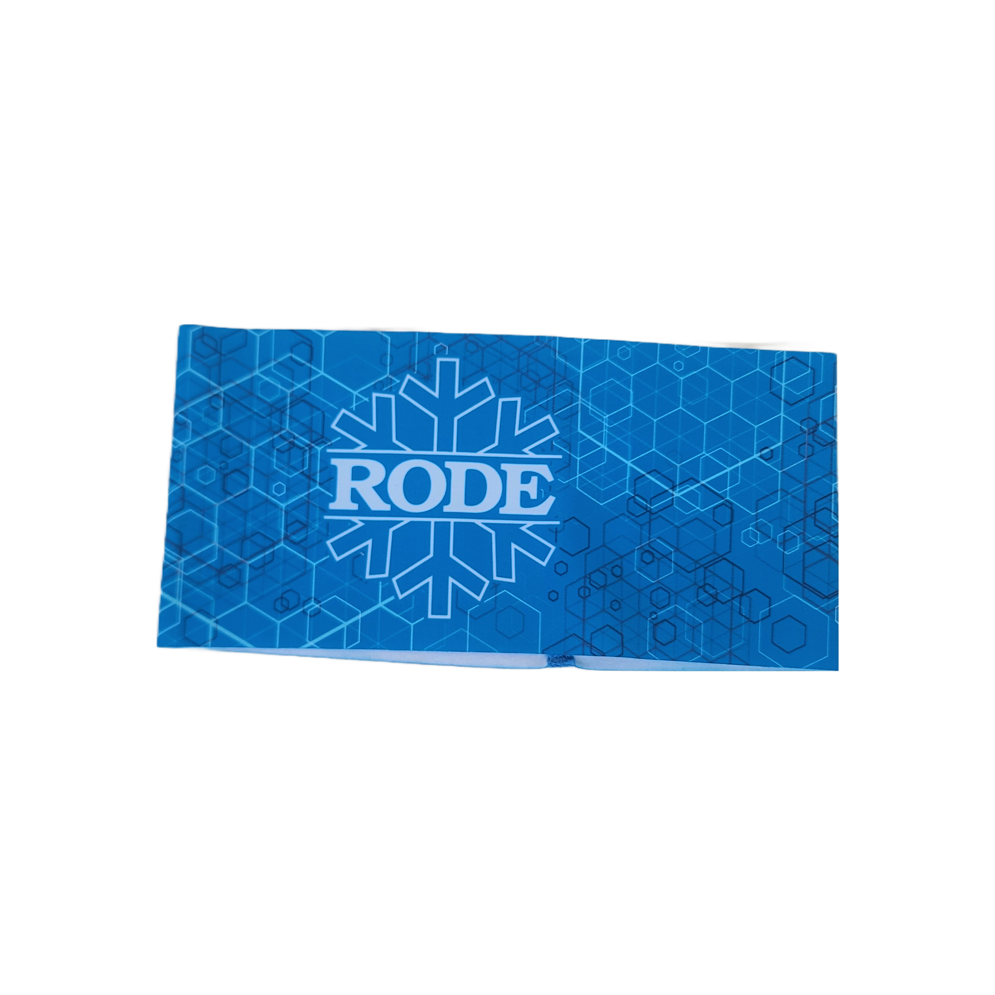 A product picture of the Rode Polyester Headband