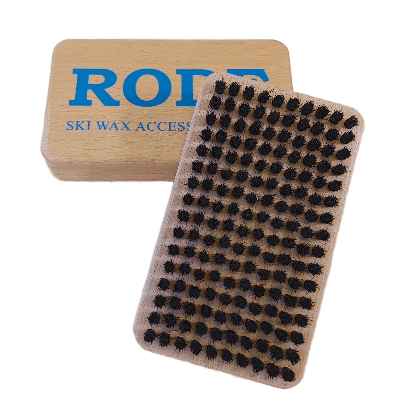 A product picture of the Rode Horsehair Handbrush
