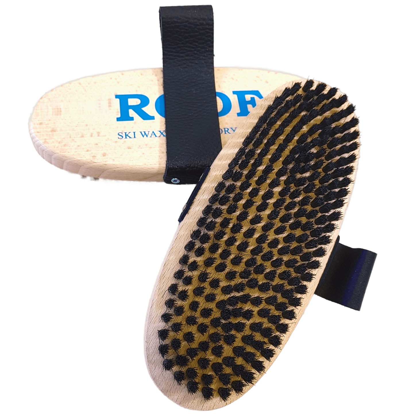 A product picture of the Rode Horsehair Oval Handbrush