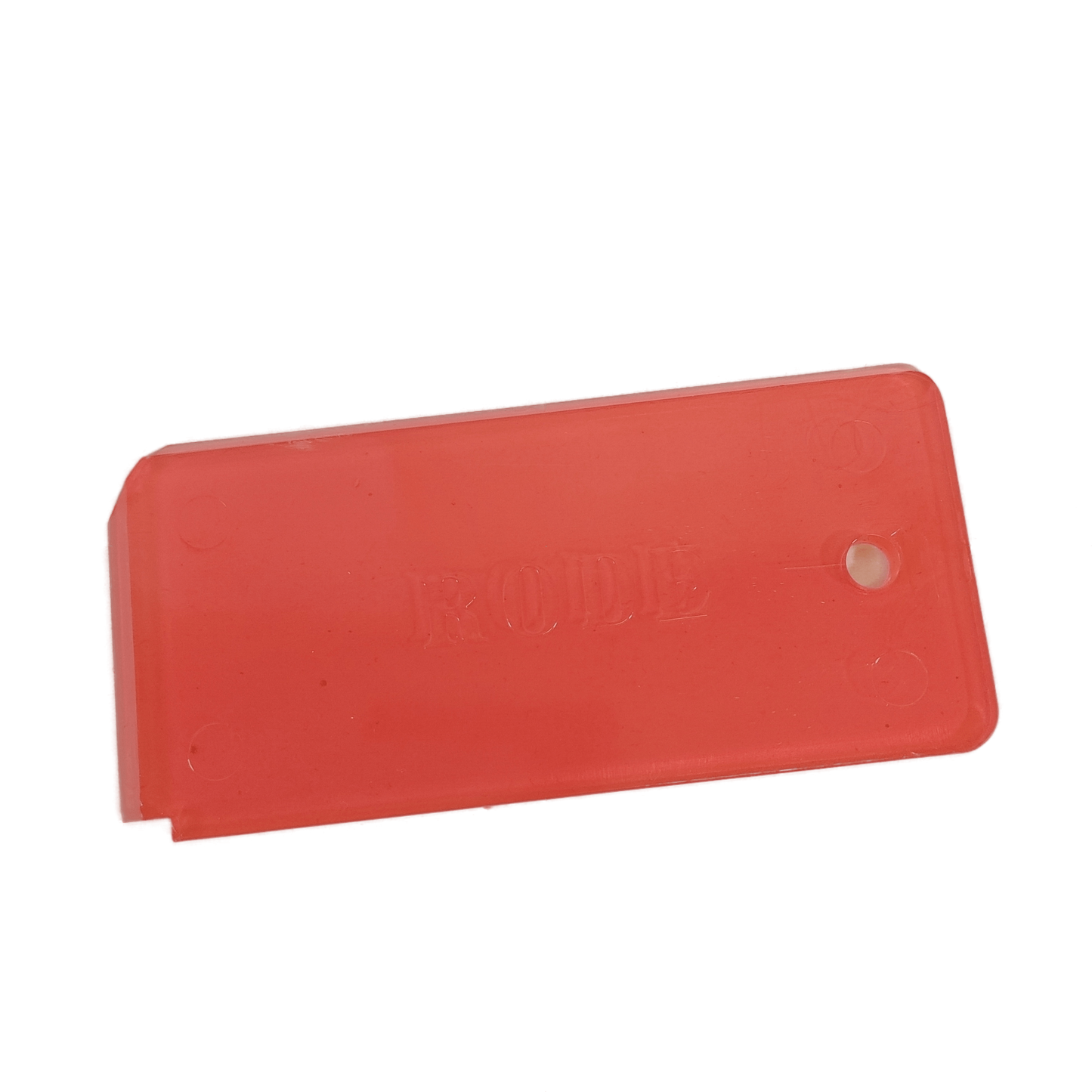 A product picture of the Rode Plastic Scraper