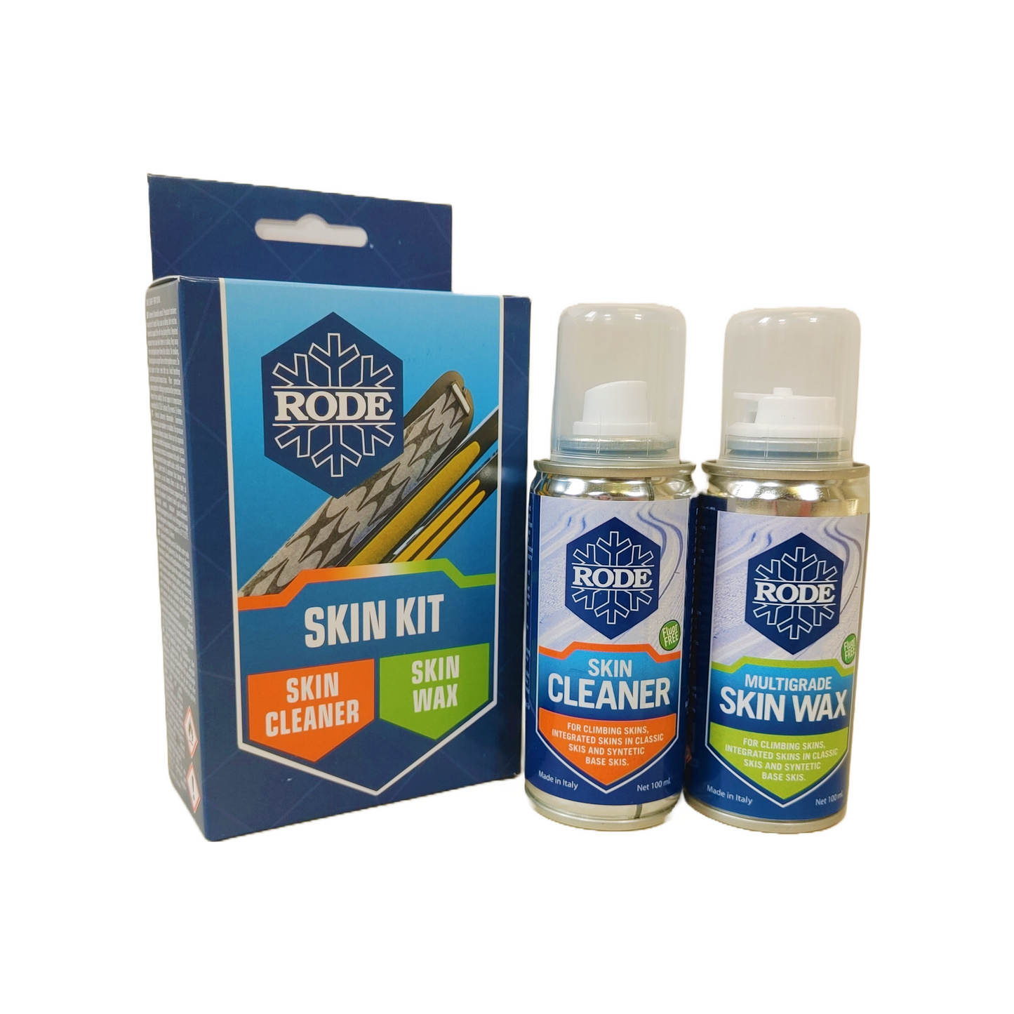A product picture of the Rode Skin Ski Care Kit