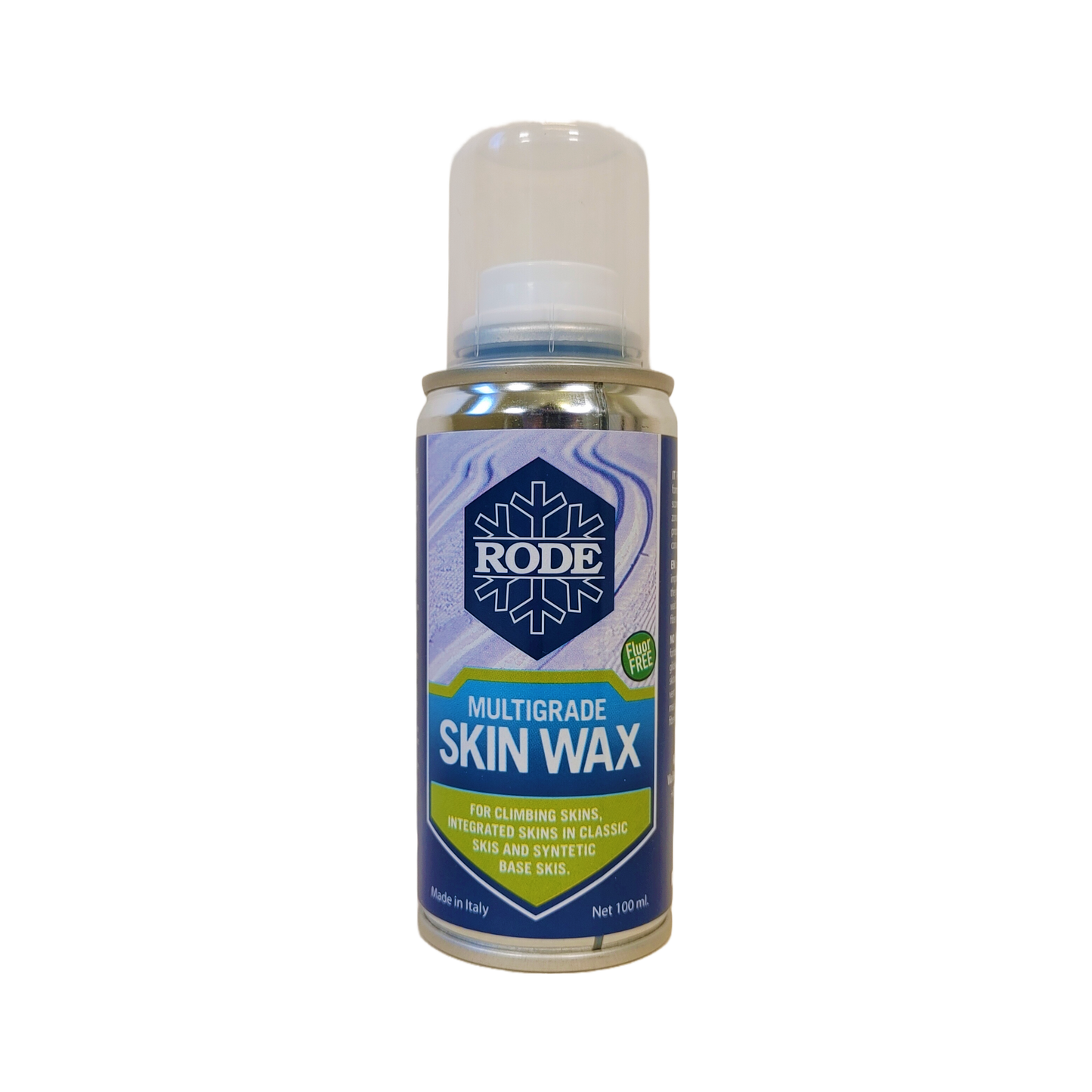 A product picture of the Rode Skin Ski Wax Spray