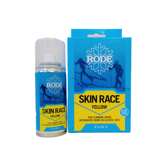 A product picture of the Rode Skin Ski Racing Yellow Wax Kit