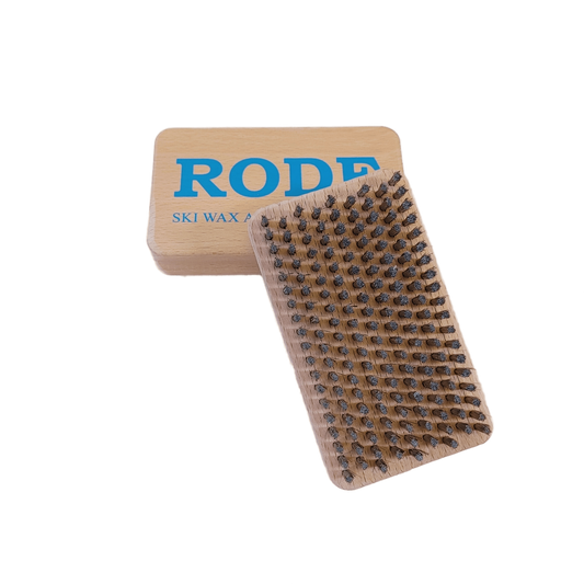 A product picture of the Rode Steel Handbrush