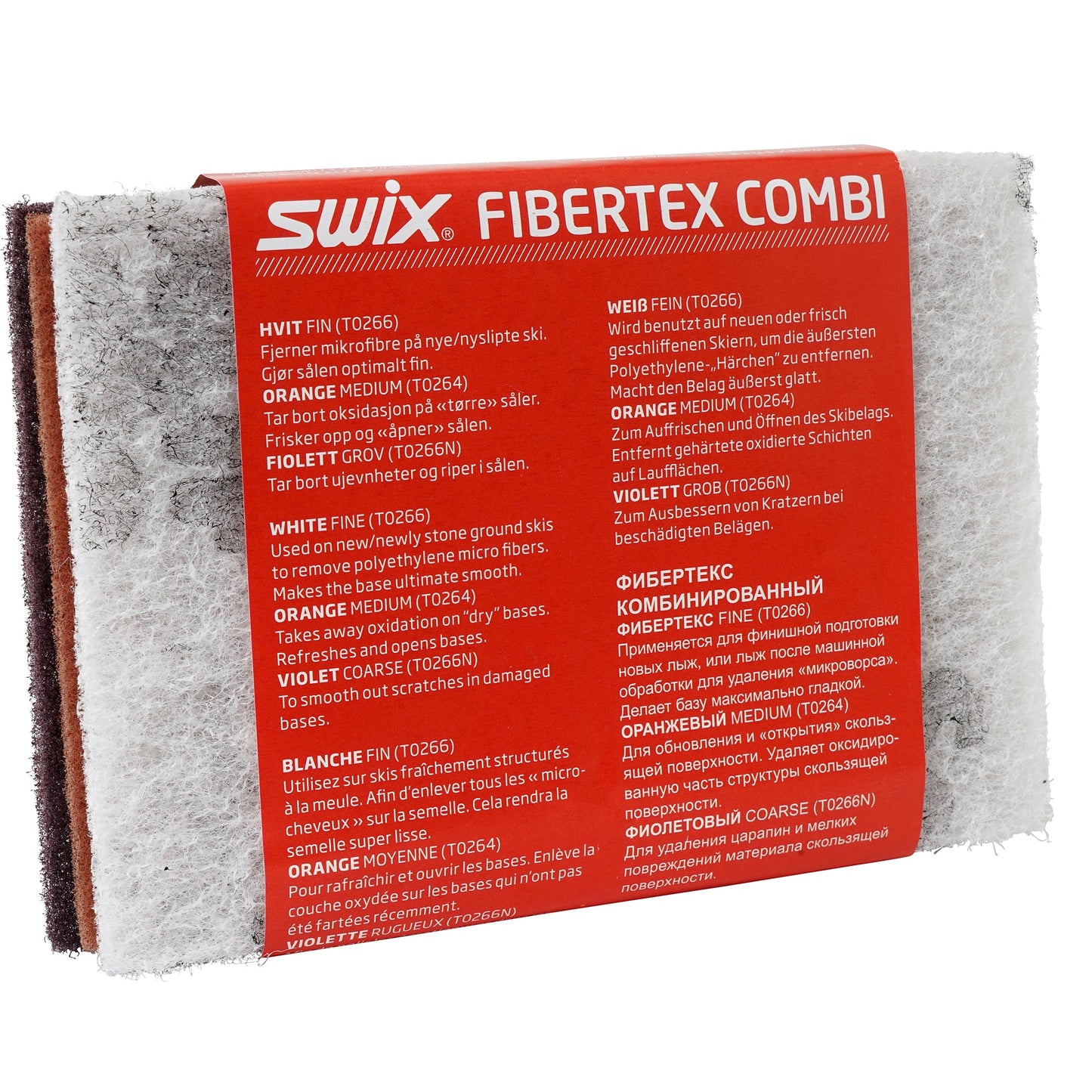 SWIX Fibertex Combi - 1 each of T264, T266, T266N