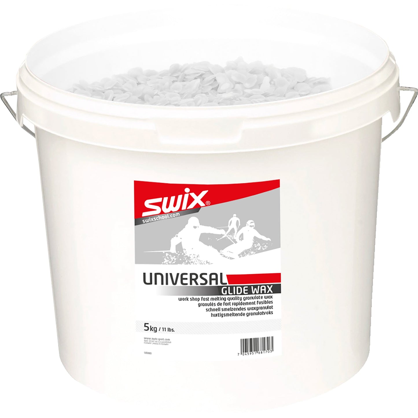 A product picture of the Swix Universal Work Shop Wax Pellets 5kg