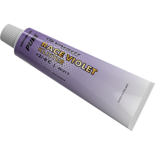 A product picture of the Vauhti RACE VIOLET Klister