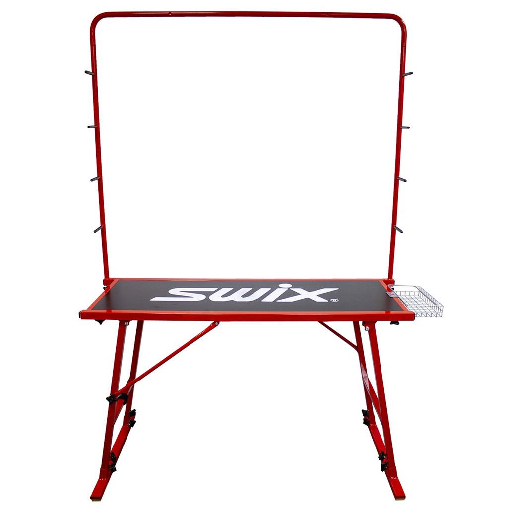 A product picture of the Swix Ski Rack for Waxing Table