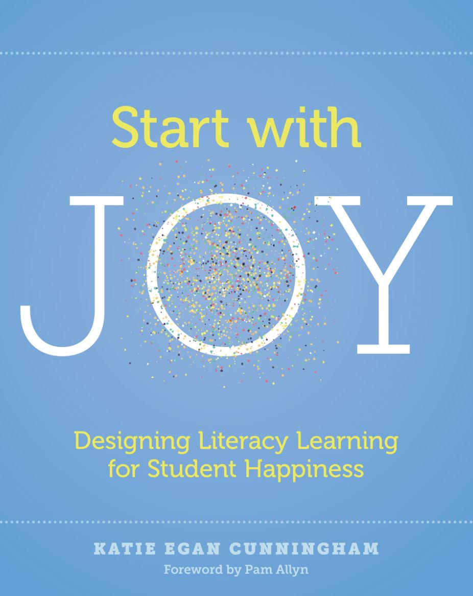 Start with Joy book cover by Katie Egan Cunningham