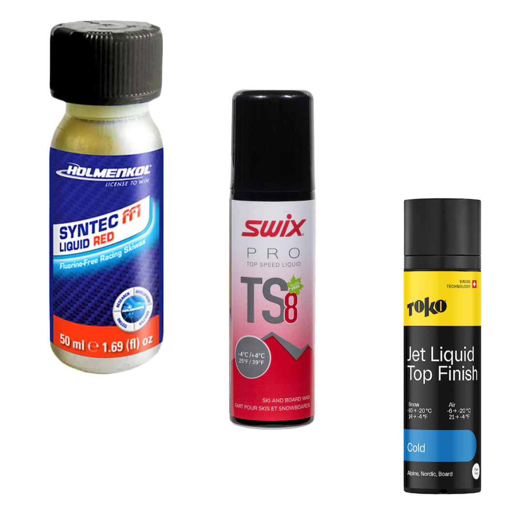 An image representing the Finishing Liquids product collection on Skiwax.ca