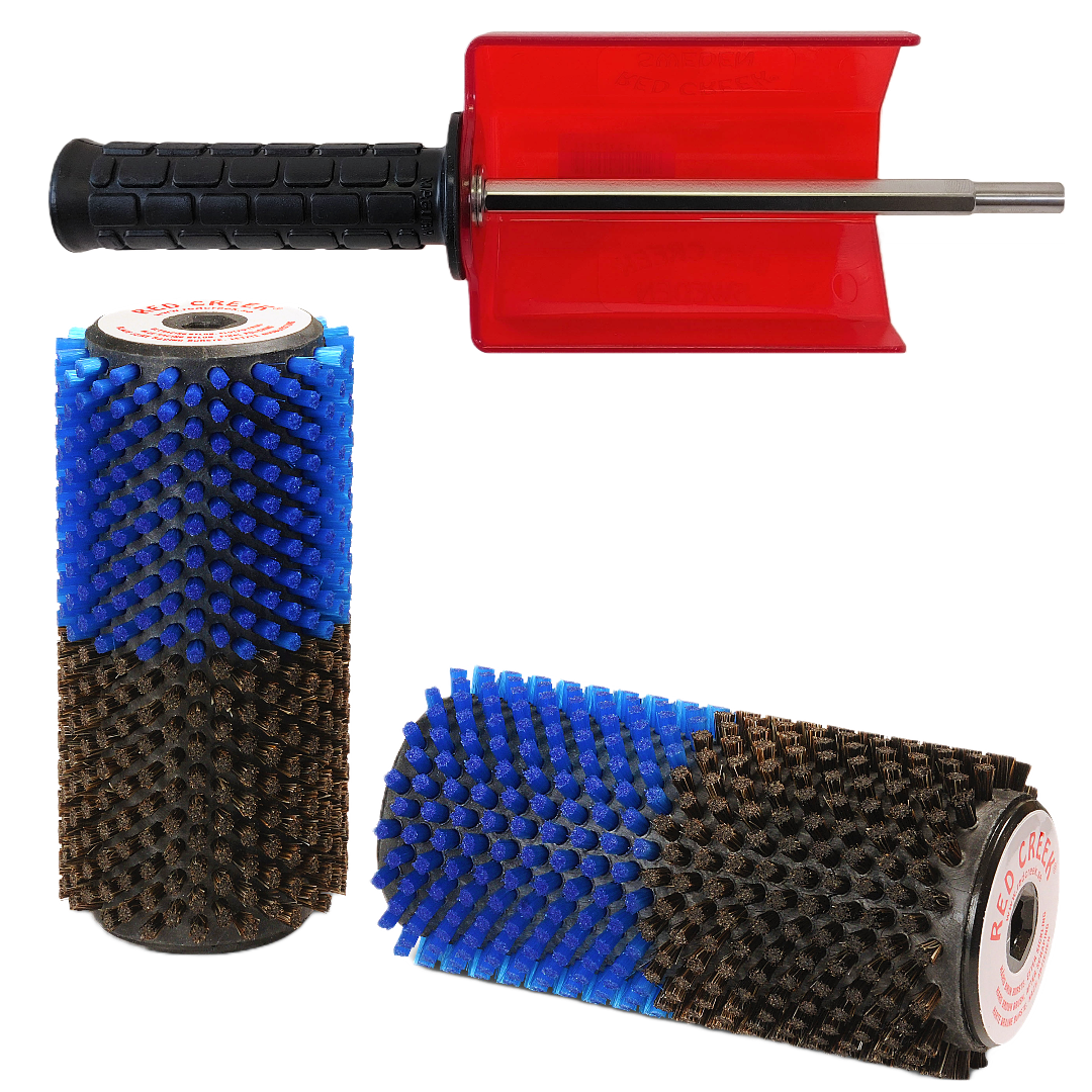 An image representing the Red Creek 140mm Roto Brushes product collection on Skiwax.ca