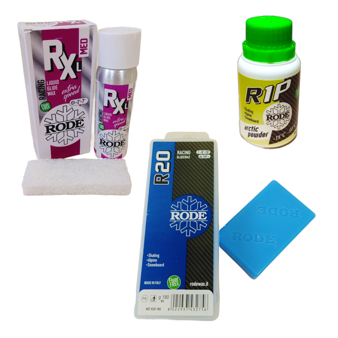 An image representing the Rode Glide Waxes product collection on Skiwax.ca