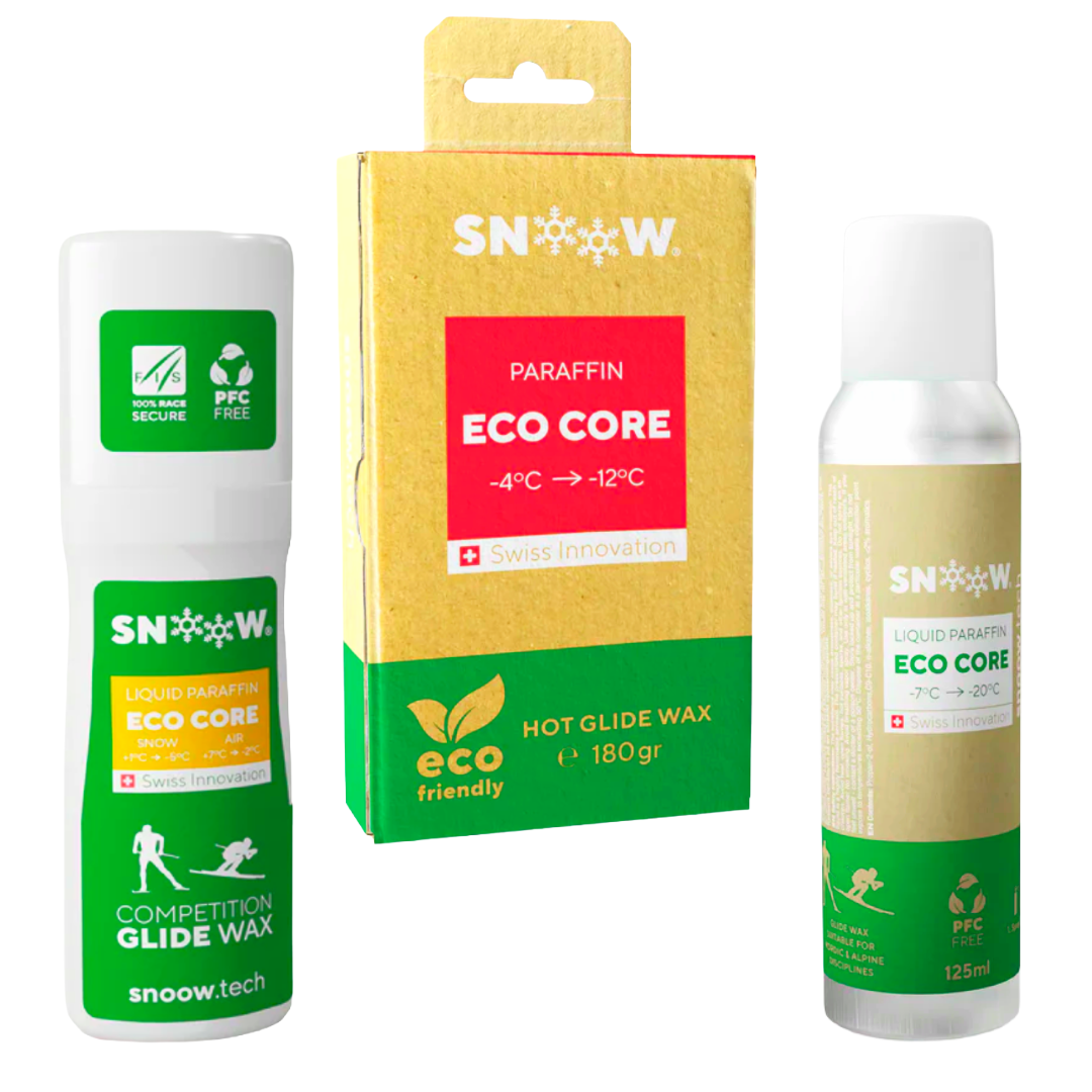 An image representing the Snoow Eco Core Glide Waxes product collection on | Skiwax.ca