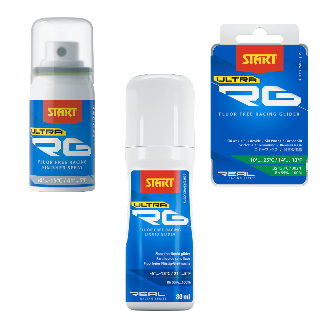 An image representing the Start RG Ultra Glide Wax product collection on Skiwax.ca