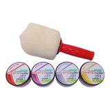 Wool apply glide application (fleecing/cold apply)