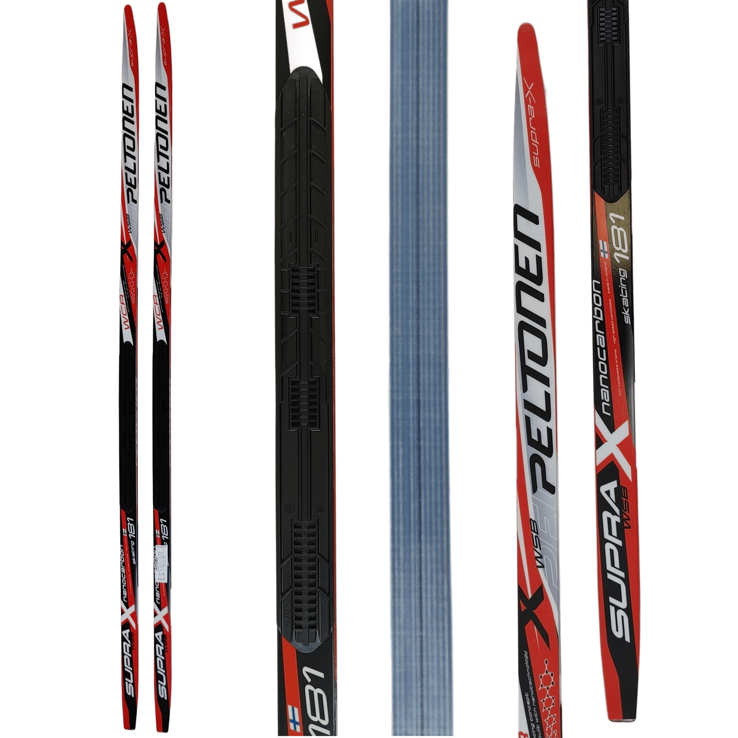 A product picture of the Peltonen SUPRA X WET TRACK 2013 Skate Skis B-GRADE MINOR DEFECTS