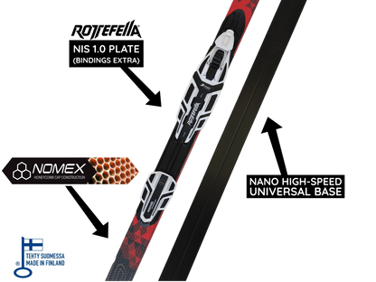 A product picture of the Peltonen INFRA X UNIVERSAL/COLD 2020 Classic Skis B-GRADE MINOR DEFECTS