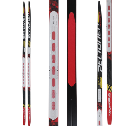 A product picture of the Peltonen INFRA X SKIN 2.0 2020 207cm Stiff Classic Skis B-GRADE MINOR DEFECTS