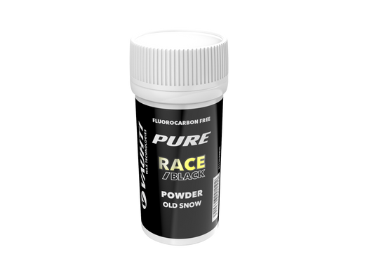 Bottle of PURE RACE OLD SNOW BLACK POWDER