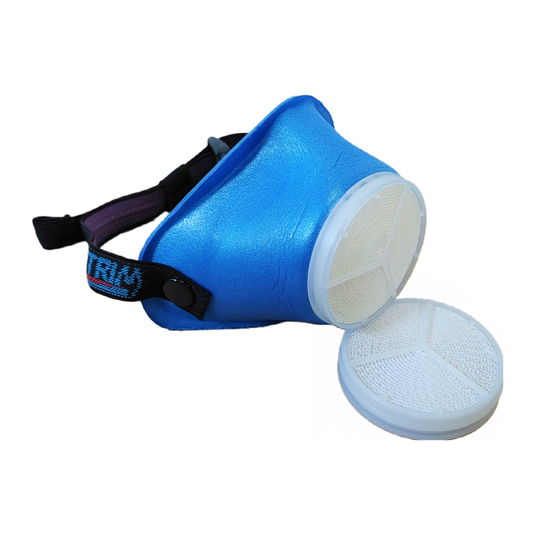 A product picture of the AirTrim Asthma Mask