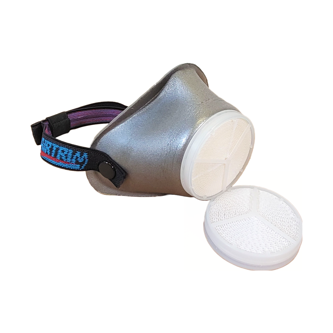 A product picture of the AirTrim Asthma Mask