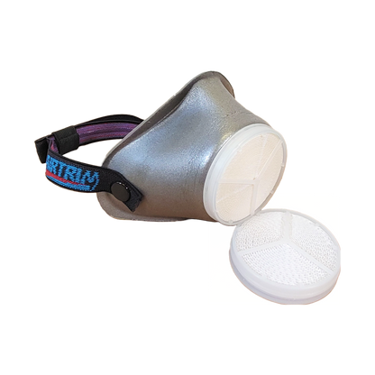 A product picture of the AirTrim Asthma Mask
