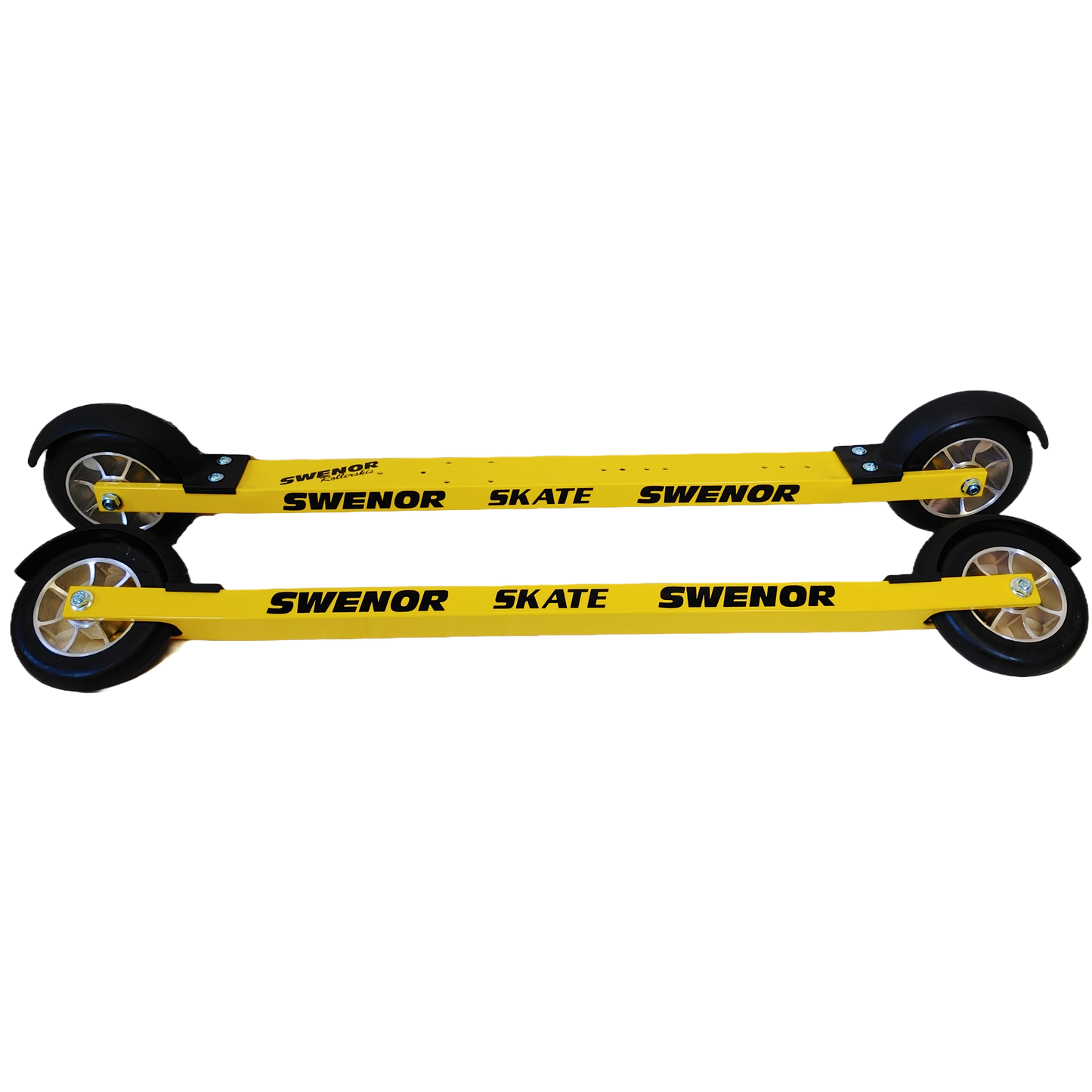 A product picture of the Swenor Skate Aluminium Rollerskis