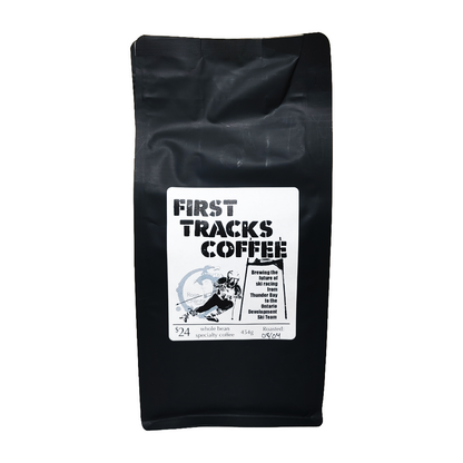 A product picture of the Rose N Crantz First Tracks Coffee