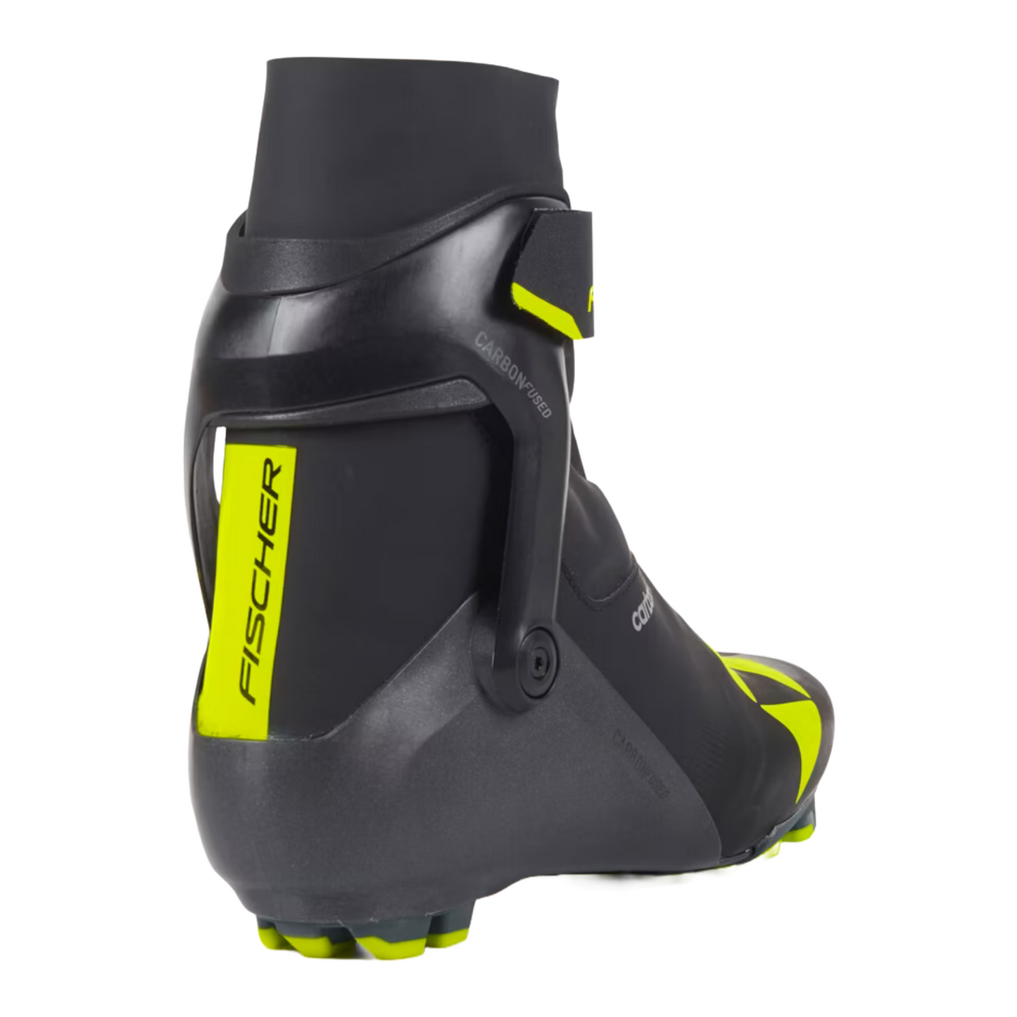 A product picture of the Fischer Carbon Skate Boots